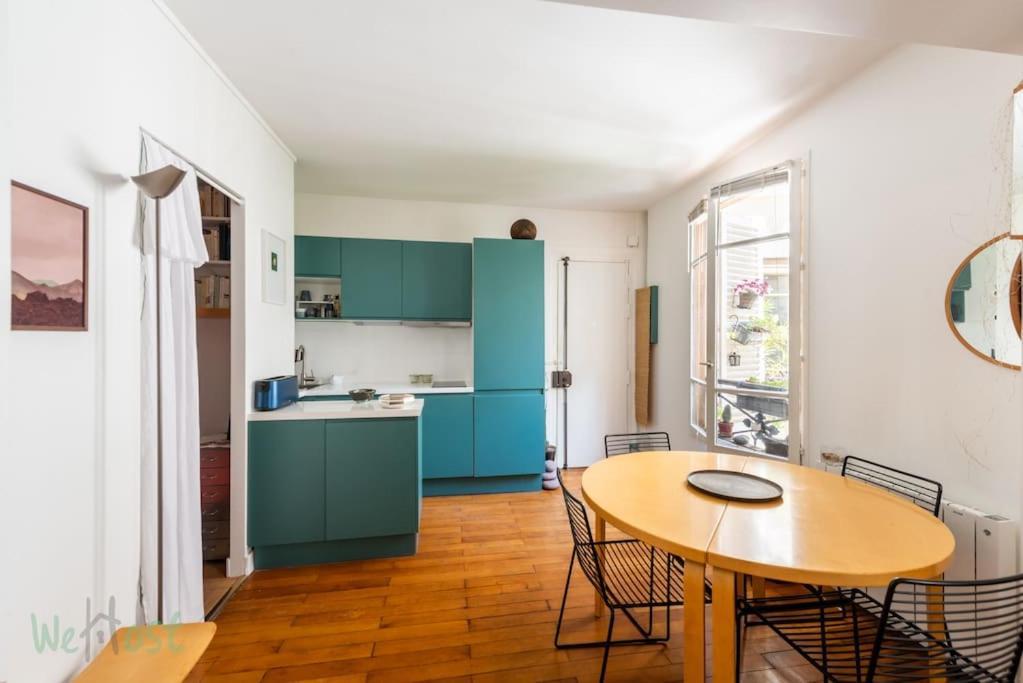 Nice Apartment For 2P In Montmartre District パリ エクステリア 写真