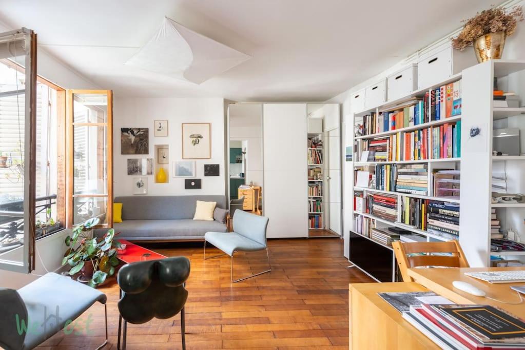 Nice Apartment For 2P In Montmartre District パリ エクステリア 写真